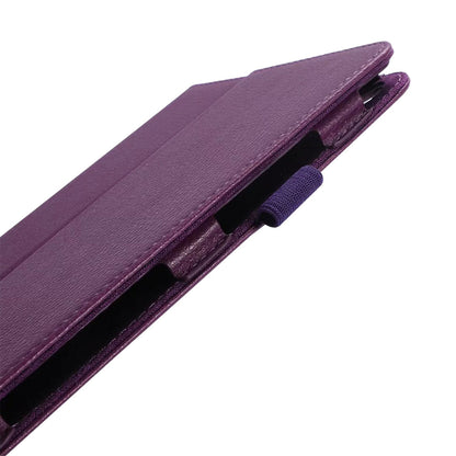 Tablet Protective Case Tablet Stand Cover For Samsung Galaxy Tab A8 Purple