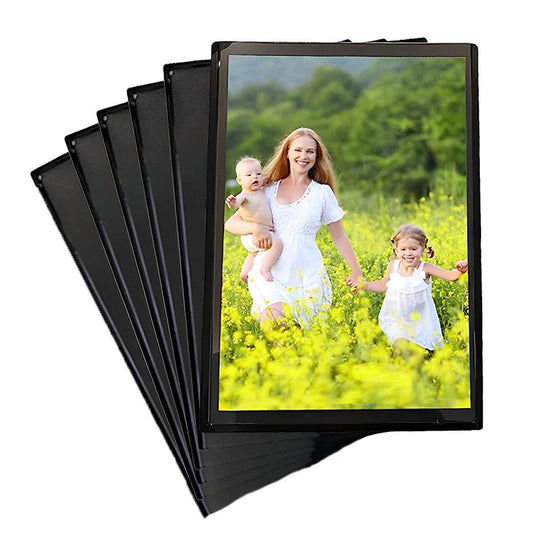 6Pcs Magnetic Photo Frame for Refrigerator Magnetic Picture Holder Picture Frame