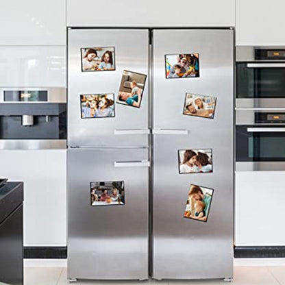 6Pcs Magnetic Photo Frame for Refrigerator Magnetic Picture Holder Picture Frame