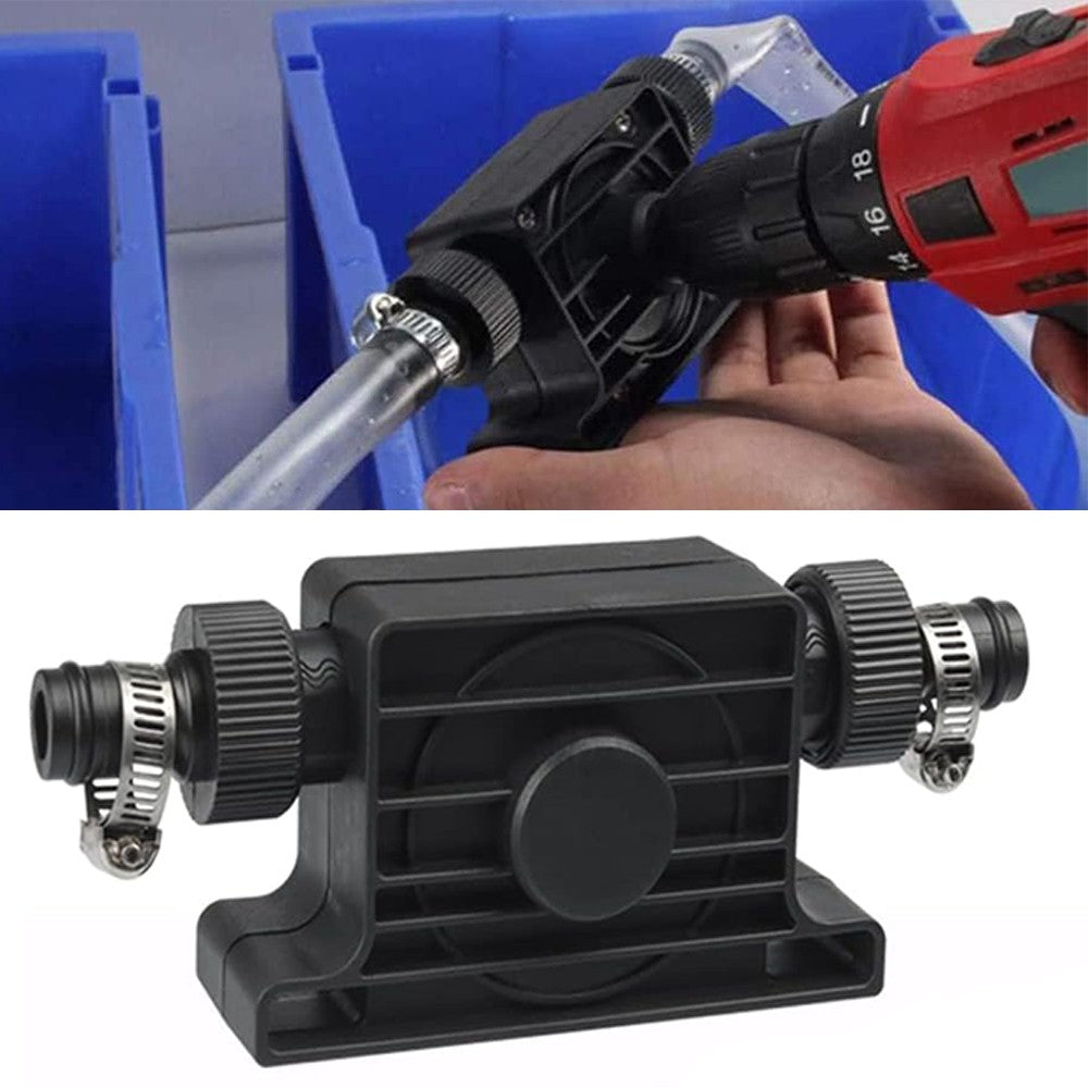 Hand Electric Drill Pump Drive Mini Self Priming Pump Water Oil Fluid Transfer Pump