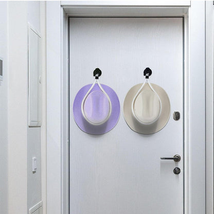 Car Cowboy Hat Mounts Cowboy Hat Holder for Car Home White