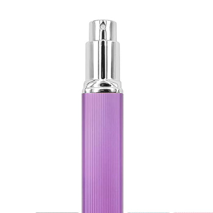 2pcs 12ml Portable Perfume Spray Bottles Travel Perfume Atomizer Bottle Empty Bottles with 2pcs Funnel Purple