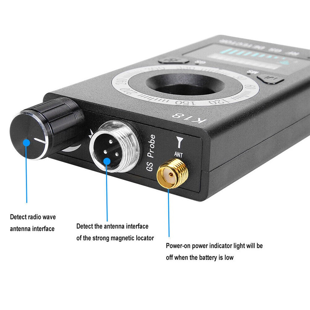 K18 RF Signal Detector Anti-spy Detector