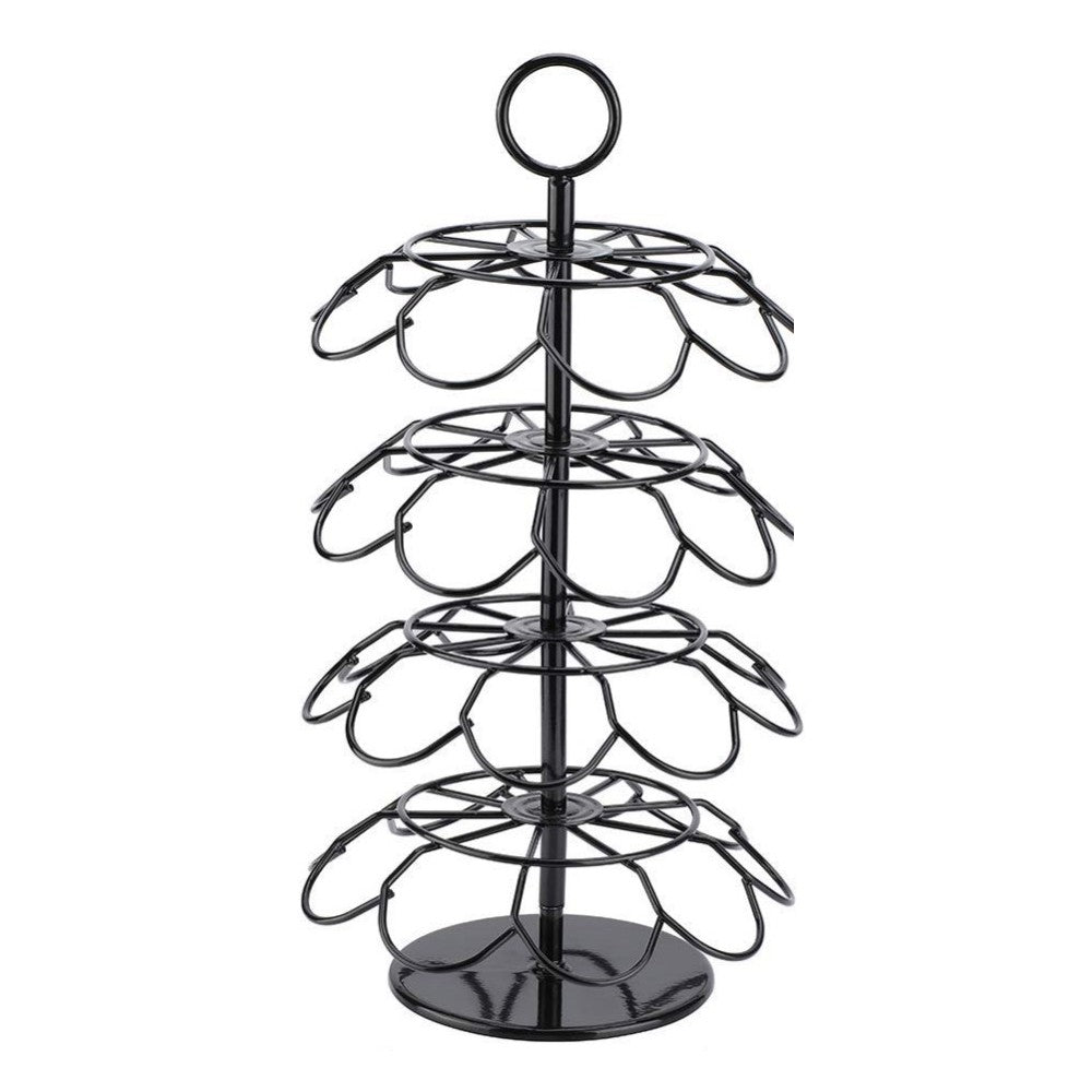 Rotating Coffee Capsules Pod Holder Stand Compatible with K-Cups/Dolce Gusto