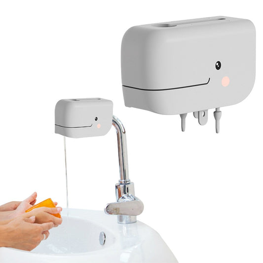 Silicone Bath Spout Cover Faucet Cover for Kids Grey