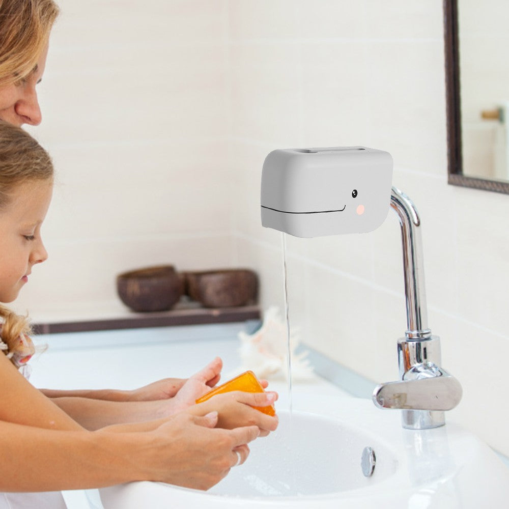 Silicone Bath Spout Cover Faucet Cover for Kids Grey