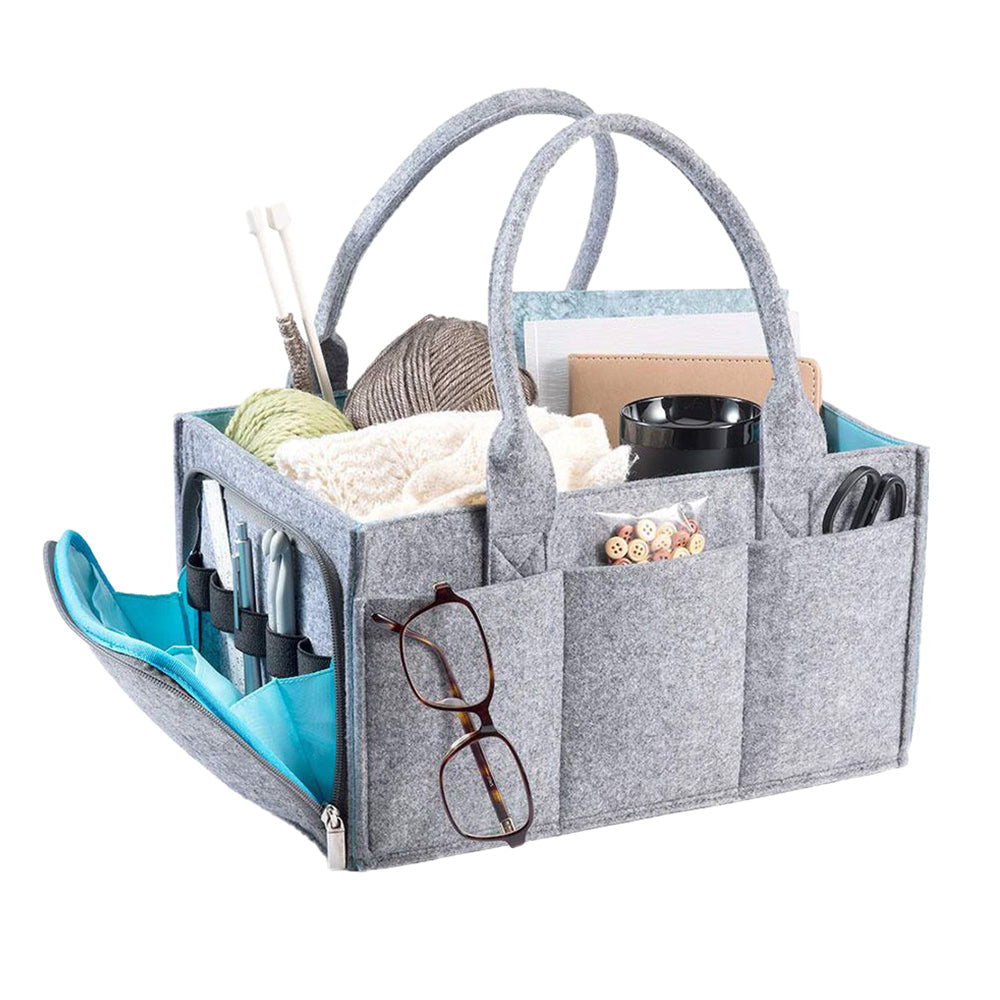 Portable Diaper Caddy Organizer Baby Diaper Basket Storage Bag