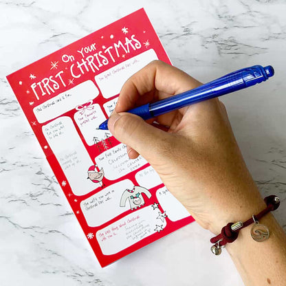 4Pcs DIY Christmas Card Questions and Answer Interview Funny Christmas Gifts for Families and Friends