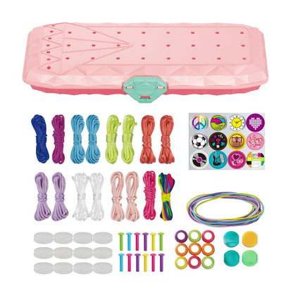 Girls DIY Friendship Bracelet Making Kit Beads Bracelet Jewellery Making Kit