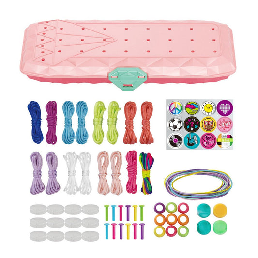 Girls DIY Friendship Bracelet Making Kit Beads Bracelet Jewellery Making Kit