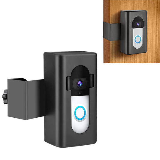 No-Drill Ring Video Doorbell Mount Anti-Theft Wireless Doorbell Camera Holder Doorbell Bracket for Home Apartment Office