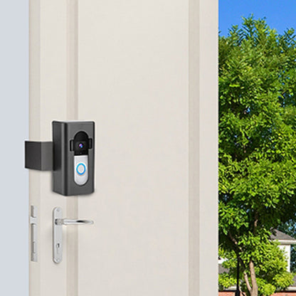 No-Drill Ring Video Doorbell Mount Anti-Theft Wireless Doorbell Camera Holder Doorbell Bracket for Home Apartment Office