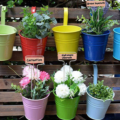 25-Piece Metal Plant Tags Copper Plant Labels Seedling Nursery Tags