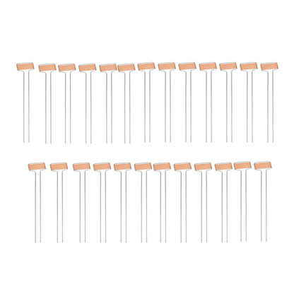 25-Piece Metal Plant Tags Copper Plant Labels Seedling Nursery Tags