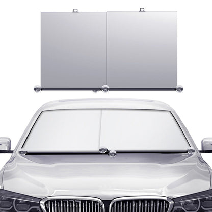 Retractable Car Front Windshield Sun Shade UV Blocking Front Window Sunshade