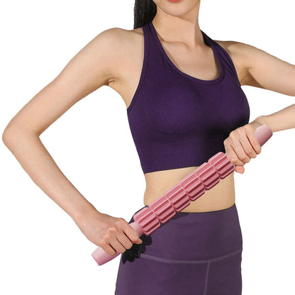 2 in 1 Neck and Back Stretcher Neck Cracker Back Lumbar Massager Pink