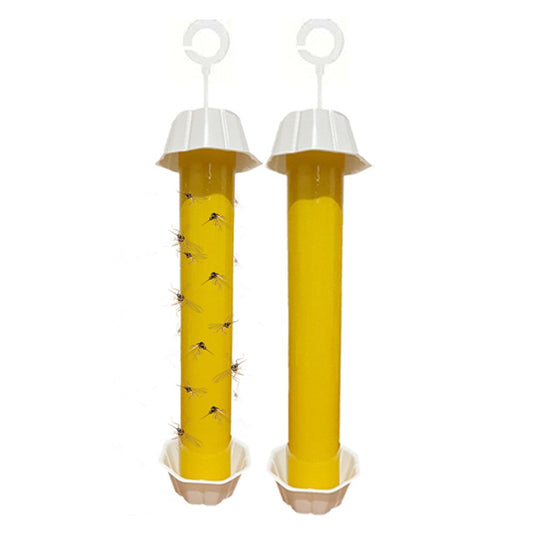 2Pcs Hanging Fly Traps Flying Insect Catchers Mosquito Trap for Indoor Outdoor