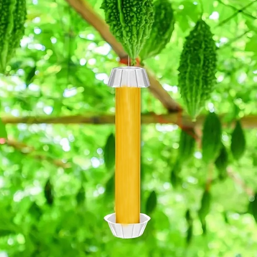 2Pcs Hanging Fly Traps Flying Insect Catchers Mosquito Trap for Indoor Outdoor