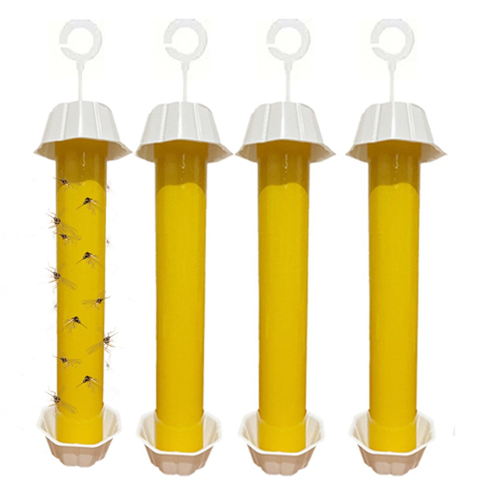 4Pcs Hanging Fly Traps Flying Insect Catchers Mosquito Trap for Indoor Outdoor