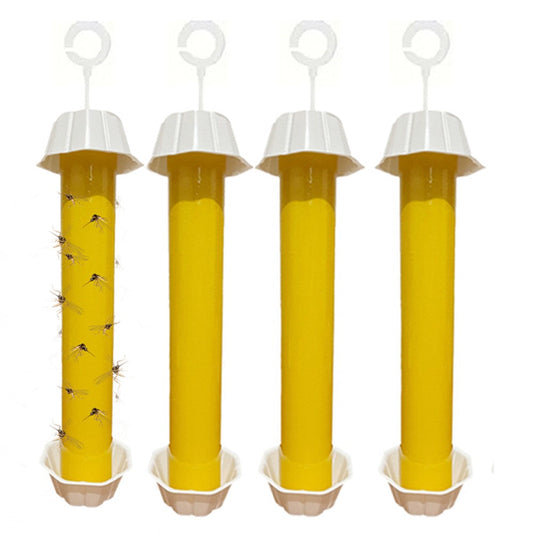 4Pcs Hanging Fly Traps Flying Insect Catchers Mosquito Trap for Indoor Outdoor