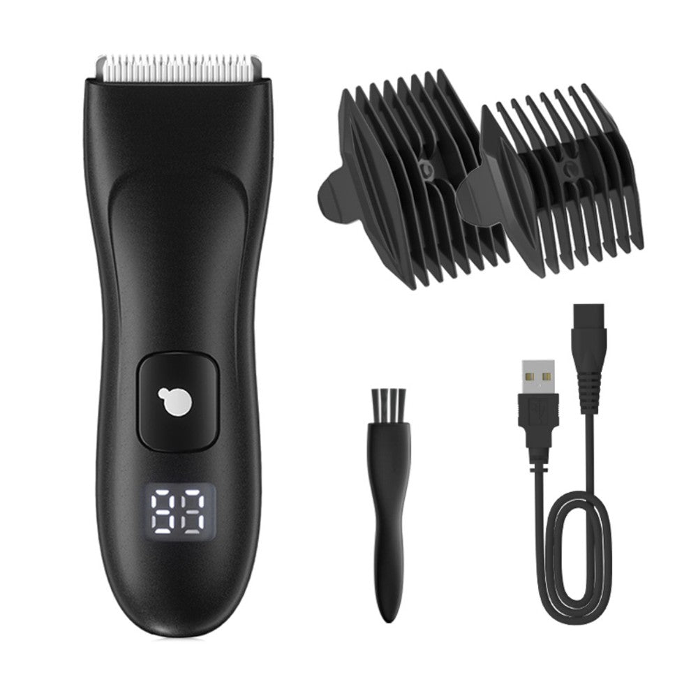 Portable Electric Lady Hair Removal Razor Women Bikini Trimmer Body Shaver Black