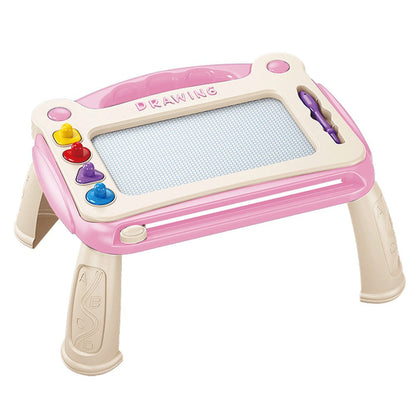 Toddler Magnetic Drawing Board Doodle Writing Board Kid Toy Pink
