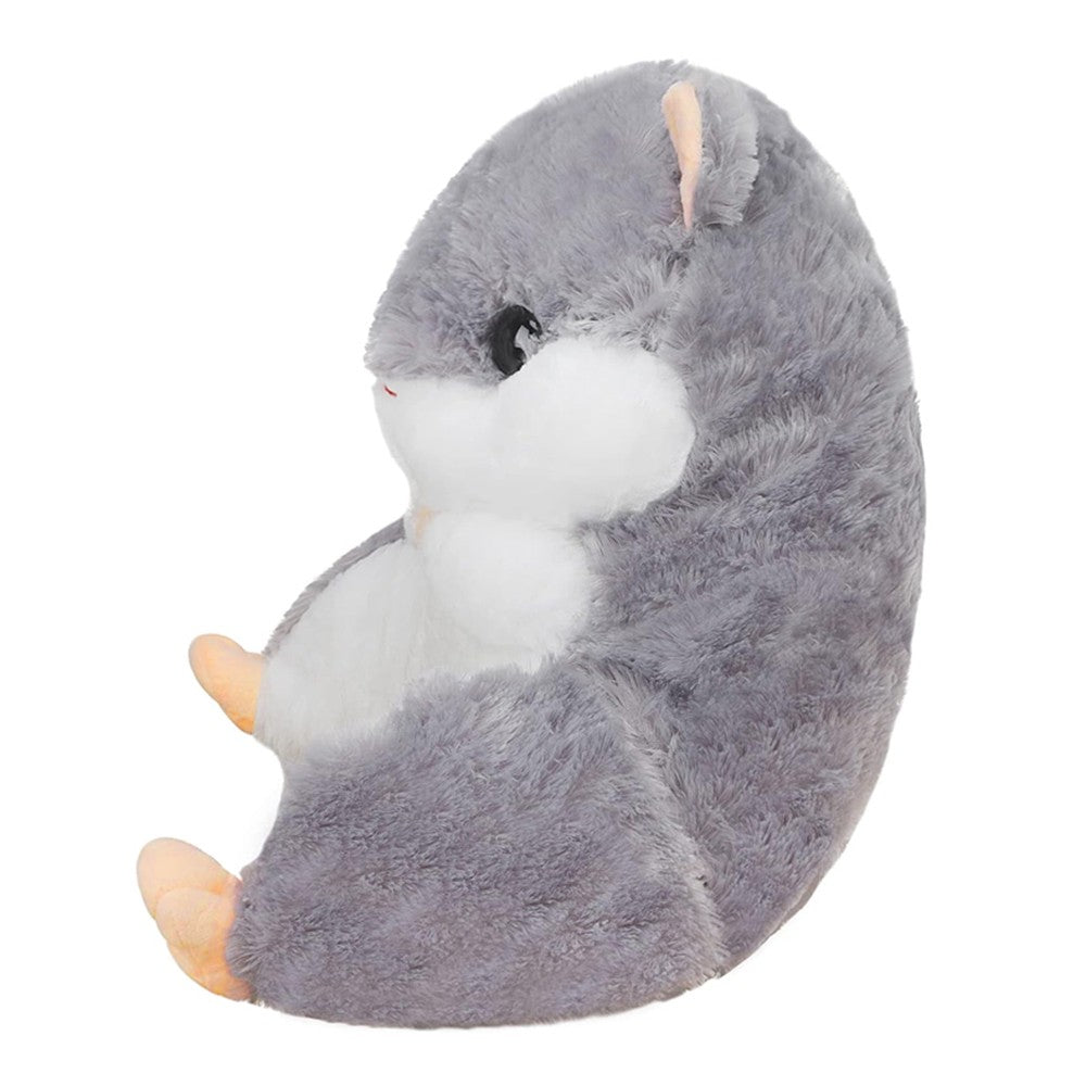 Backrest Reading Rest Pillow Neck Lumbar Support Chair Cushion with Arms for Teens Grey