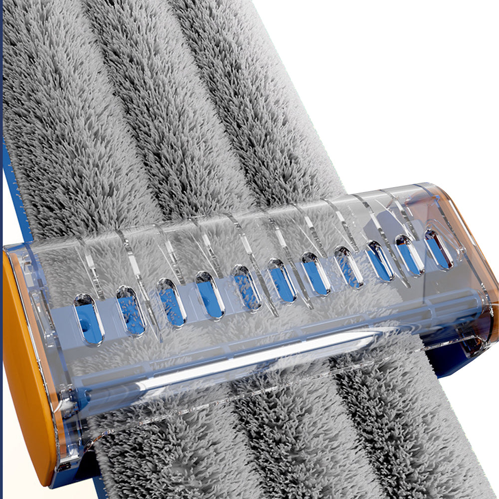 360-Degree Rotating Self Wringing Mop Large Flat Floor Wall Cleaning Mop