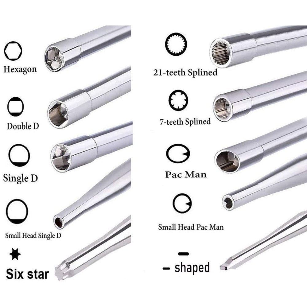 10Pcs Carburetor Adjustment Tool Set Small Engine Carb Tune up Adjusting Tools