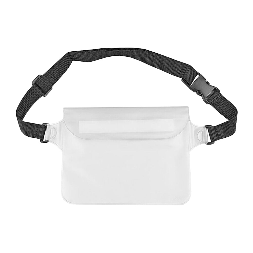 Waterproof Pouch with Adjustable Waist Strap for Beach Boating Swimming Snorkeling Fishing