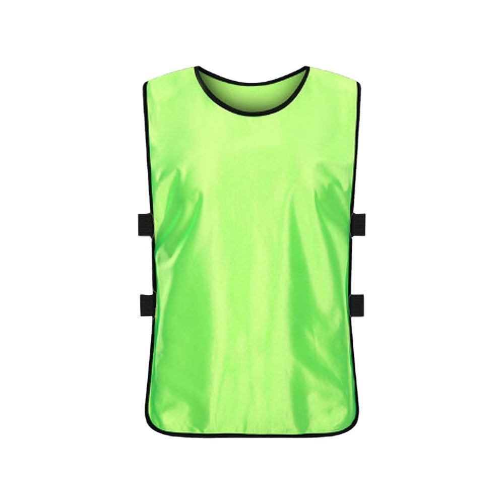 8-Piece Adult Scrimmage Training Vest Team Training Bibs Pinnies for Team Sports Games - Green+Orange
