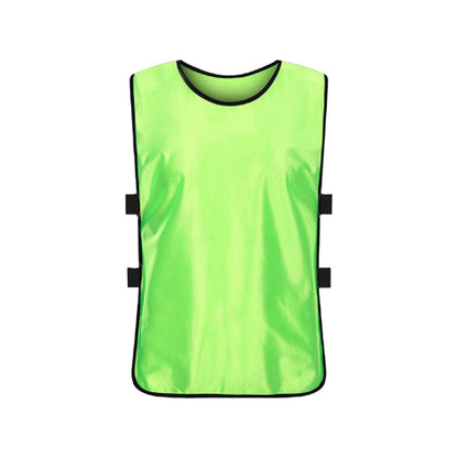 8-Piece Adult Scrimmage Training Vest Team Training Bibs Pinnies for Team Sports Games - Green+Orange