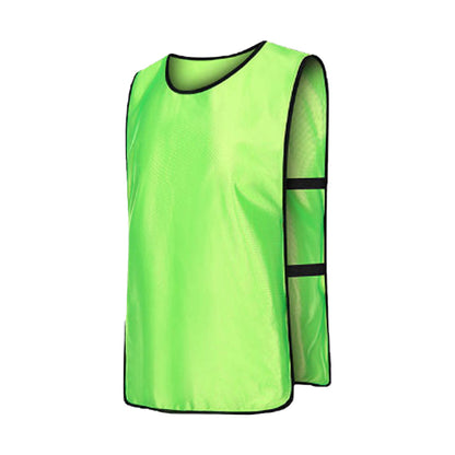 4Pcs Scrimmage Training Vest Team Sports Games Practice Jersey Green