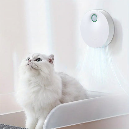 USB Rechargeable Smart Pet Litter Deodorizer Pet Litter Box Odor Eliminator