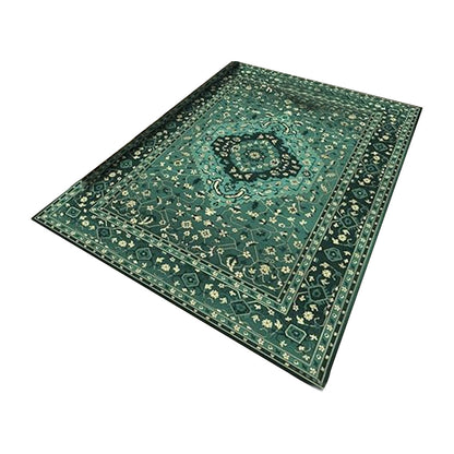 Bohemian Floor Mat Non-Slip Carpet Style Mat Vintage Floor Protective Mat