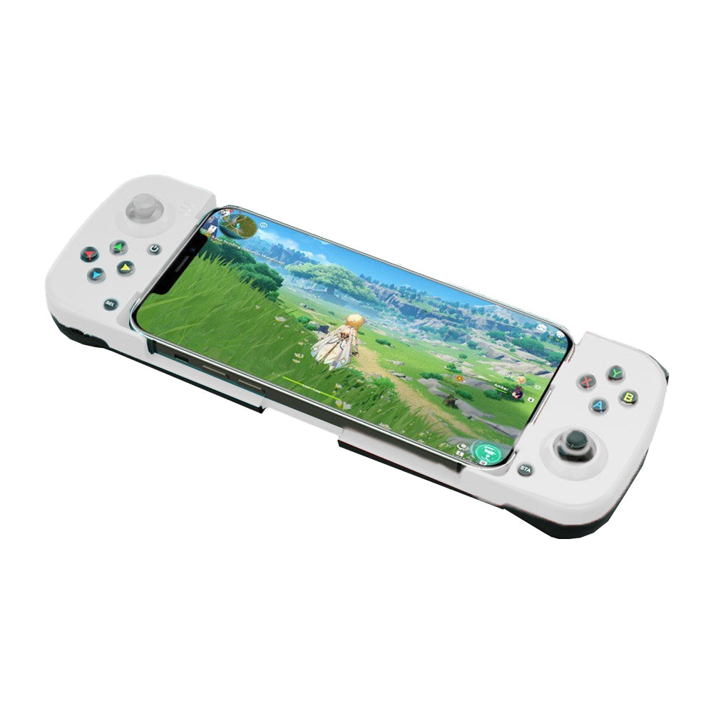 Bluetooth 5.0 Game Controller Wireless Mobile Phone Gamepad White