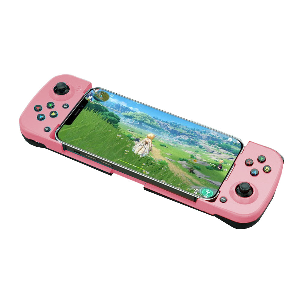 Bluetooth 5.0 Game Controller Wireless Mobile Phone Gamepad Pink