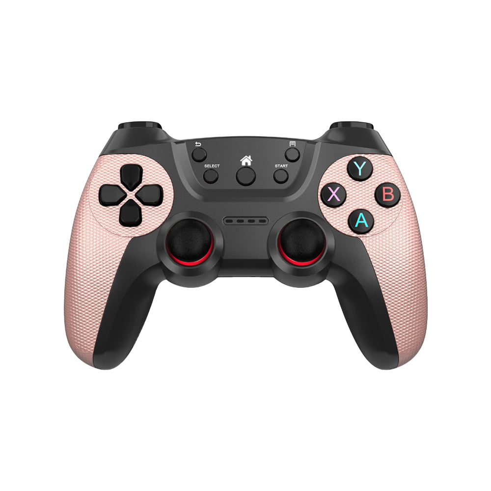 2.4G Wireless Controller for Type-C Android Mobile Phones PC PS3 Pink