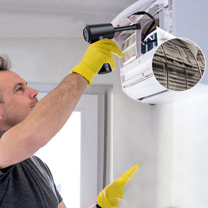 Rechargeable Compressed Air Duster Protable Cordless Air Blower Computer Keyboard Crumbs Car Cleaning