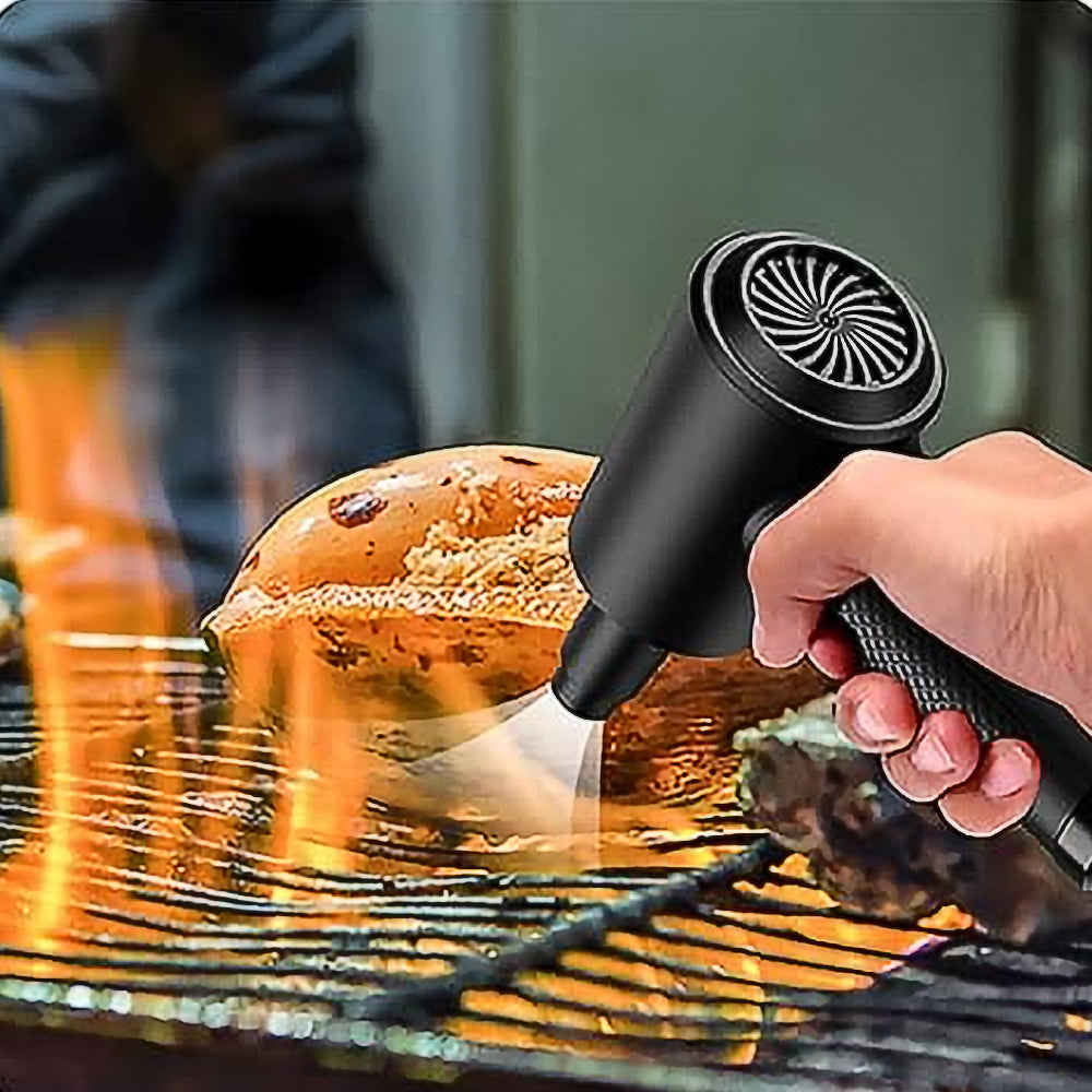 Rechargeable Compressed Air Duster Protable Cordless Air Blower Computer Keyboard Crumbs Car Cleaning