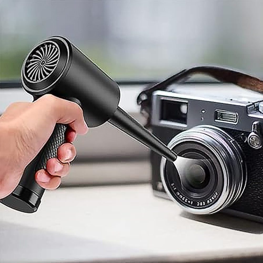 Rechargeable Compressed Air Duster Protable Cordless Air Blower Computer Keyboard Crumbs Car Cleaning