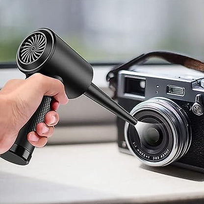 Rechargeable Compressed Air Duster Protable Cordless Air Blower Computer Keyboard Crumbs Car Cleaning