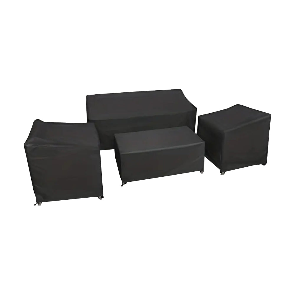 4-Piece Set Patio Furniture Covers Waterproof Outdoor Furniture Set UV-Resistant Patio Cover All-Weather Furniture Cover