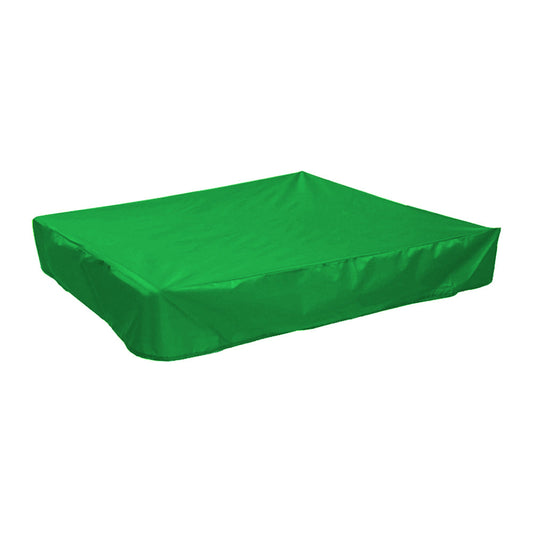 Square Sandbox Sandpit Cover Sandbox Canopy With Drawstring for Sandpit Toys Green