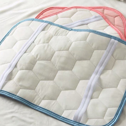 2Pcs 65x45cm Summer Cooling Pillow Pad Pillow Cover - Blue