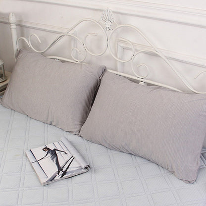 1Pc 74x48cm Summer Cooling Pillowcase Pillow Cover - Grey
