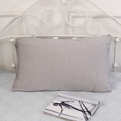 2Pcs 74x48cm Summer Cooling Pillowcase Pillow Cover - Grey