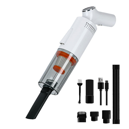 Handheld Vacuum Cleaner Rechargeable 7.4V Cordless Car Vacuum with Light