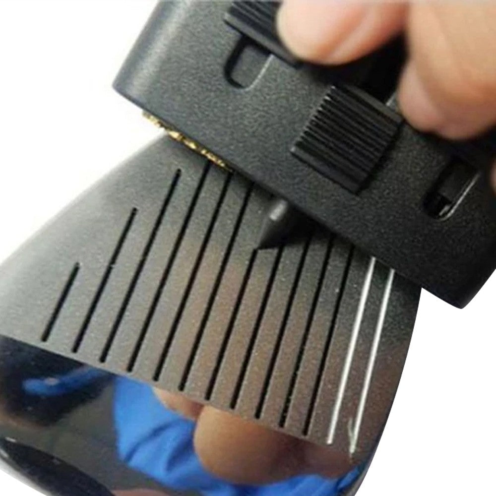 2Pcs 3-in-1 Golf Club Brush Head Brush Retractable Three-hole Groove Cleaning Brush