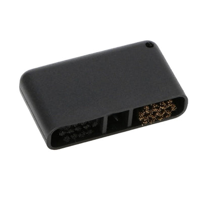 2Pcs 3-in-1 Golf Club Brush Head Brush Retractable Three-hole Groove Cleaning Brush